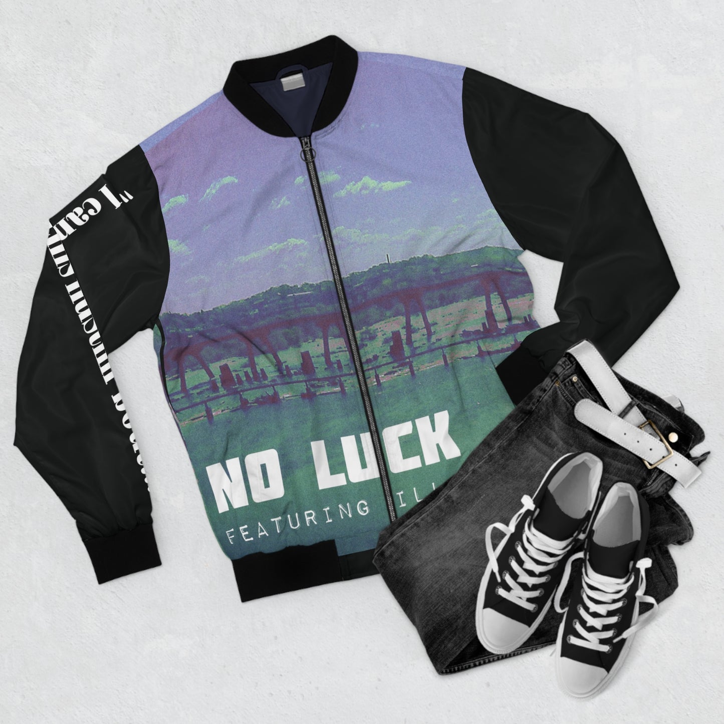 “No Luck” Album Men's Bomber Jacket