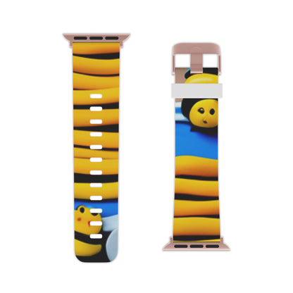 „Time To Play“ Bee Boy$oul Uhrenarmband für Apple Watch