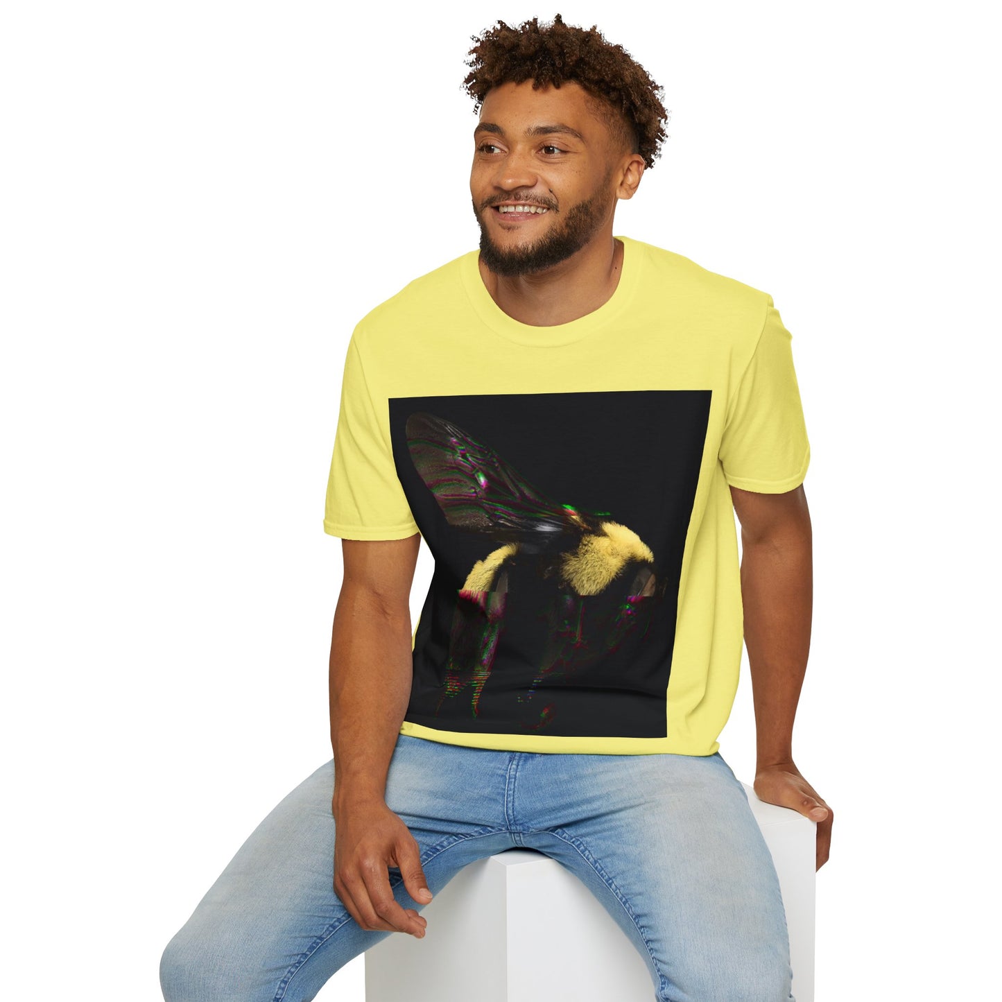 „Bee Force One“ Unisex Softstyle T-Shirt