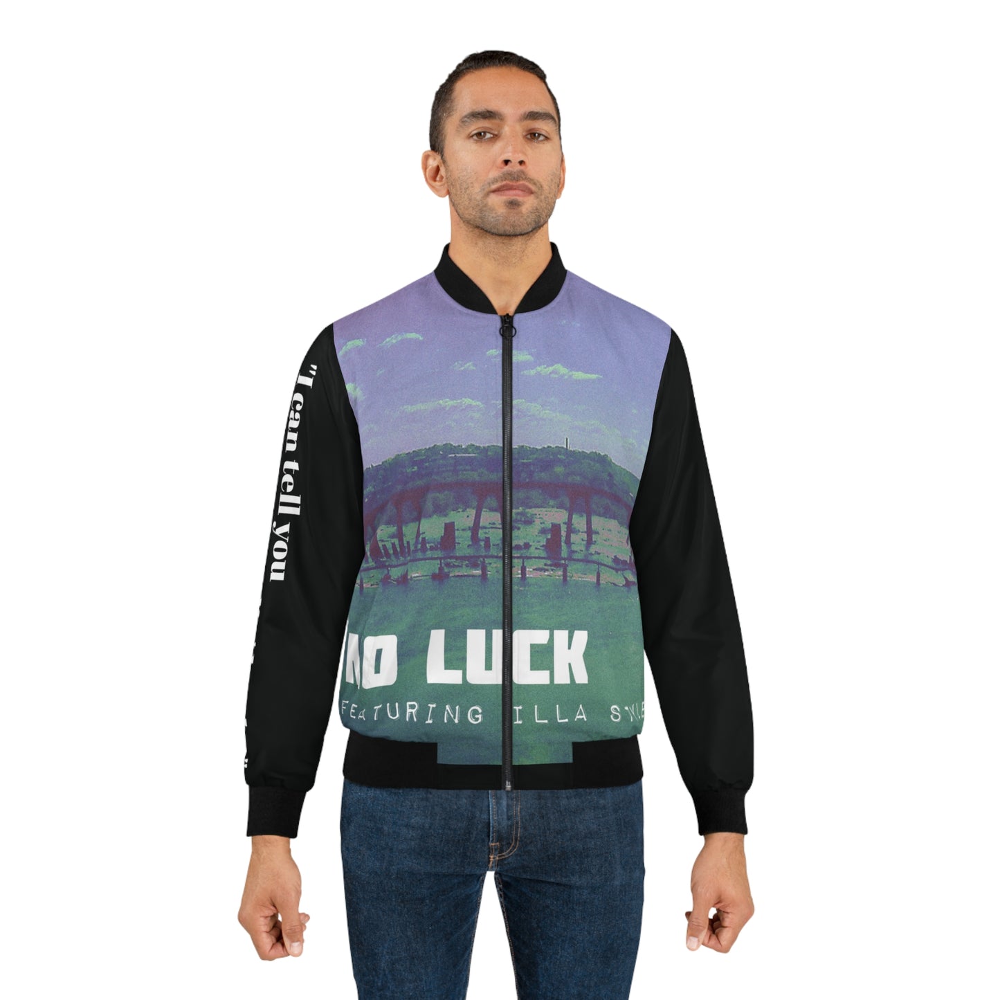 “No Luck” Album Men's Bomber Jacket