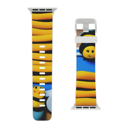 „Time To Play“ Bee Boy$oul Uhrenarmband für Apple Watch