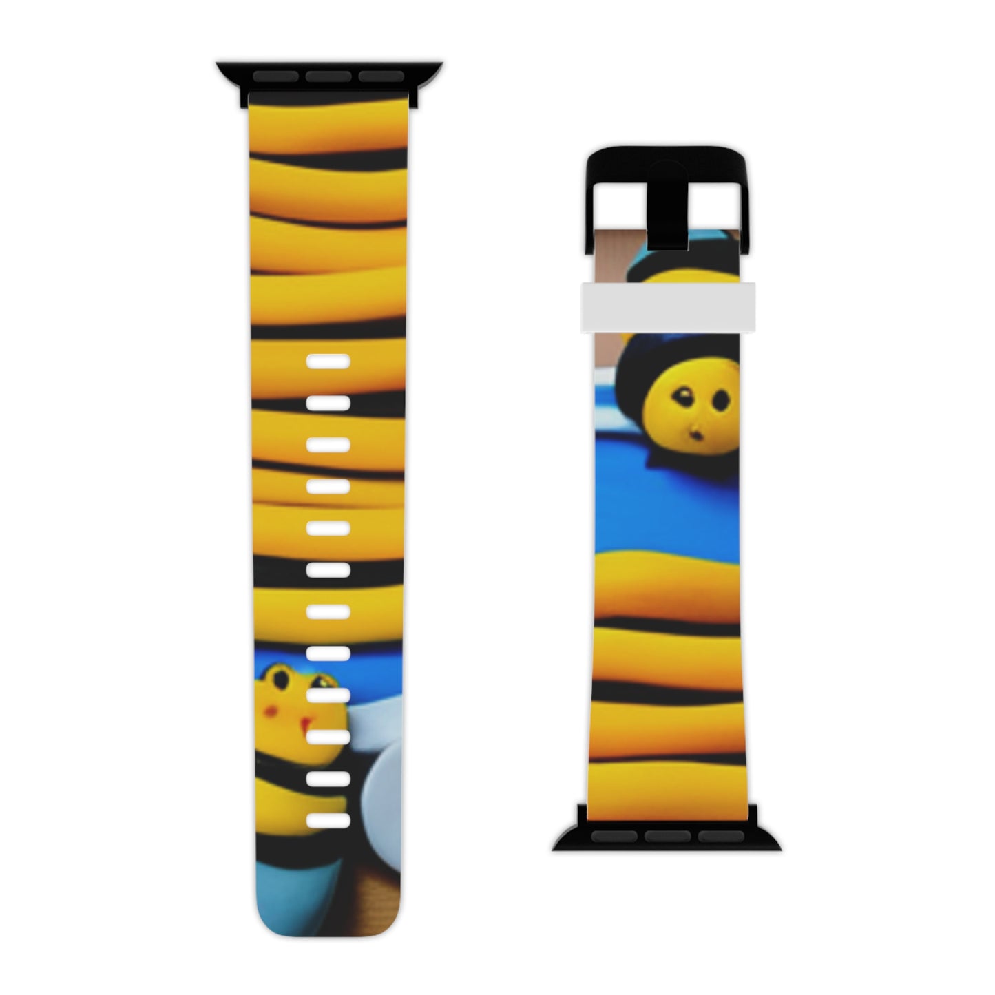 „Time To Play“ Bee Boy$oul Uhrenarmband für Apple Watch