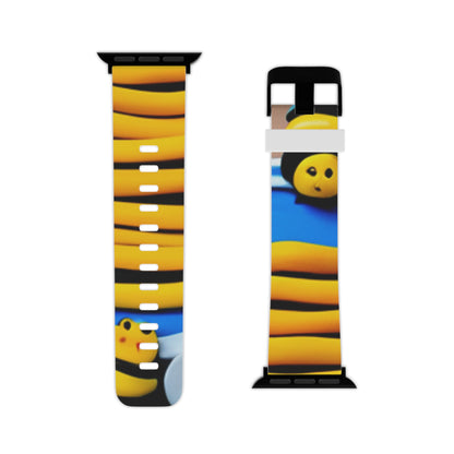 „Time To Play“ Bee Boy$oul Uhrenarmband für Apple Watch